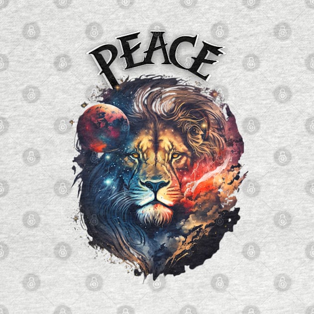 Mystic Peace Leo Lion Zodiac Sign by StreetGlory